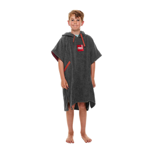Red Kids Towelling Change Robe