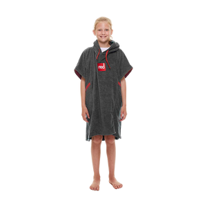 Red Kids Towelling Change Robe
