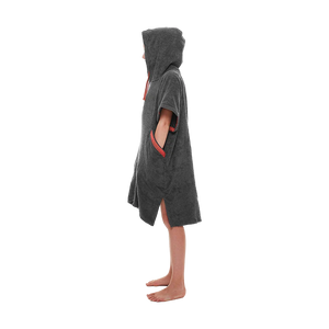 Red Kids Towelling Change Robe