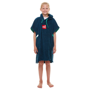 Red Kids Towelling Change Robe