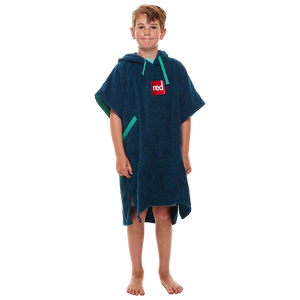 Red Kids Towelling Change Robe