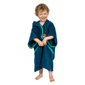Red Kids Towelling Change Robe