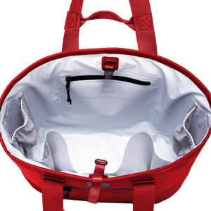 Red Waterproof Tote Bag 33L