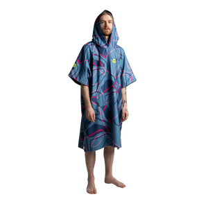 Red Microfibre Changing Robe