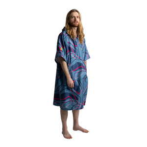 Red Microfibre Changing Robe