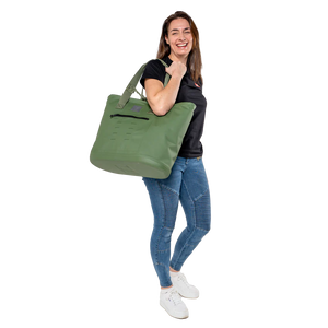 Red Waterproof Tote Bag 33L