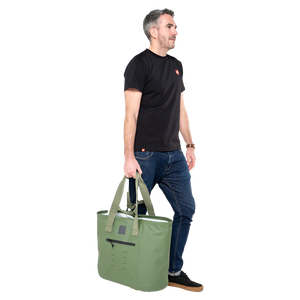 Red Waterproof Tote Bag 33L