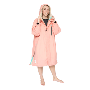 Red Long Sleeve Pro Change Robe Evo