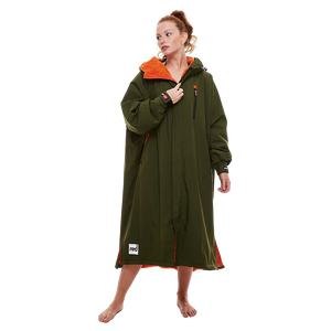 Red Long Sleeve Pro Change Robe Evo