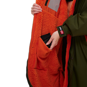 Red Long Sleeve Pro Change Robe Evo