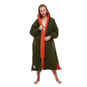 Red Long Sleeve Pro Change Robe Evo