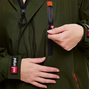 Red Long Sleeve Pro Change Robe Evo