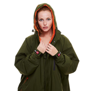 Red Long Sleeve Pro Change Robe Evo