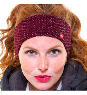 Red Merino Headband