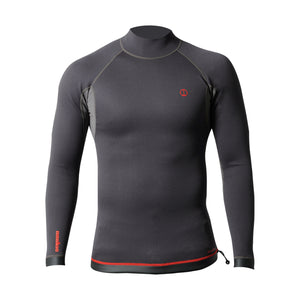 Nookie TI Vest Neoprene Wetsuit Long Sleeve Top Grey/ Red — catalogue image